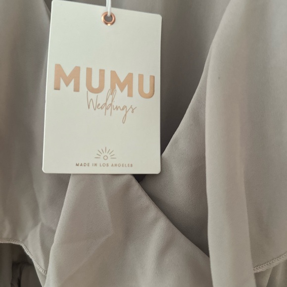 Show Me Your MuMu Light Tan Ruffle Maxi Dress - Picture 9 of 9